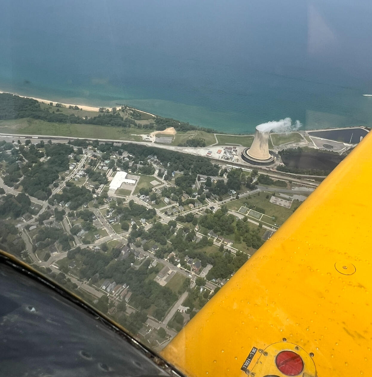 Overhead Michigan City, Indiana